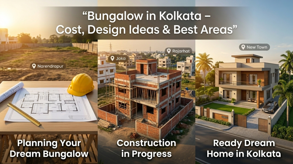 Bungalow in Kolkata – Cost, Design Ideas & Best Areas to Build Your Dream Home