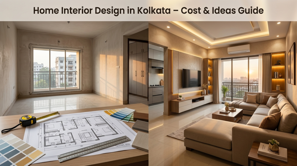 Complete Guide to Home Interior Design in Kolkata – Cost, Ideas & Planning Tips