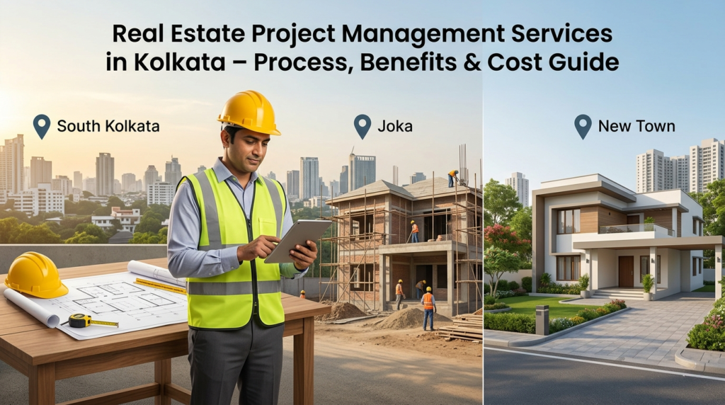 Complete Guide to Real Estate Project Management in Kolkata – Process, Benefits & Cost (2026 Homeowner Guide)