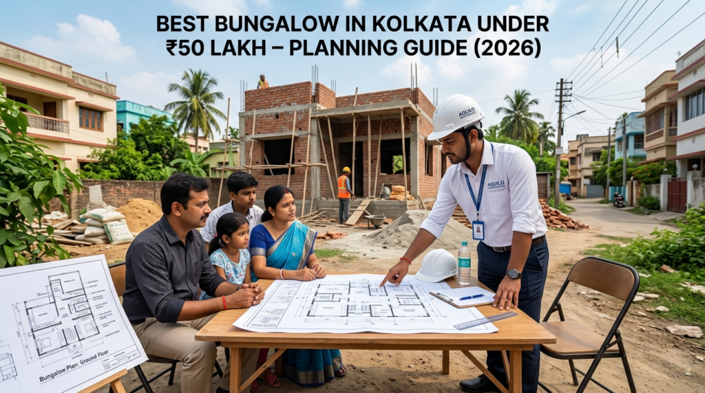 Find the Best Bungalow in Kolkata Under ₹50 Lakh for Family Living – Planning Guide (2026)