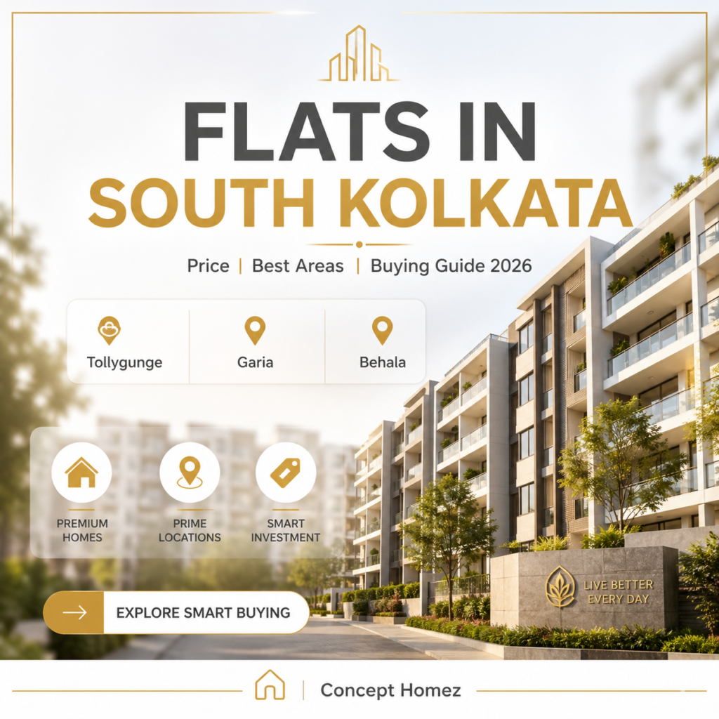 Flats in South Kolkata – Price, Best Areas & Buying Guide for Homebuyers