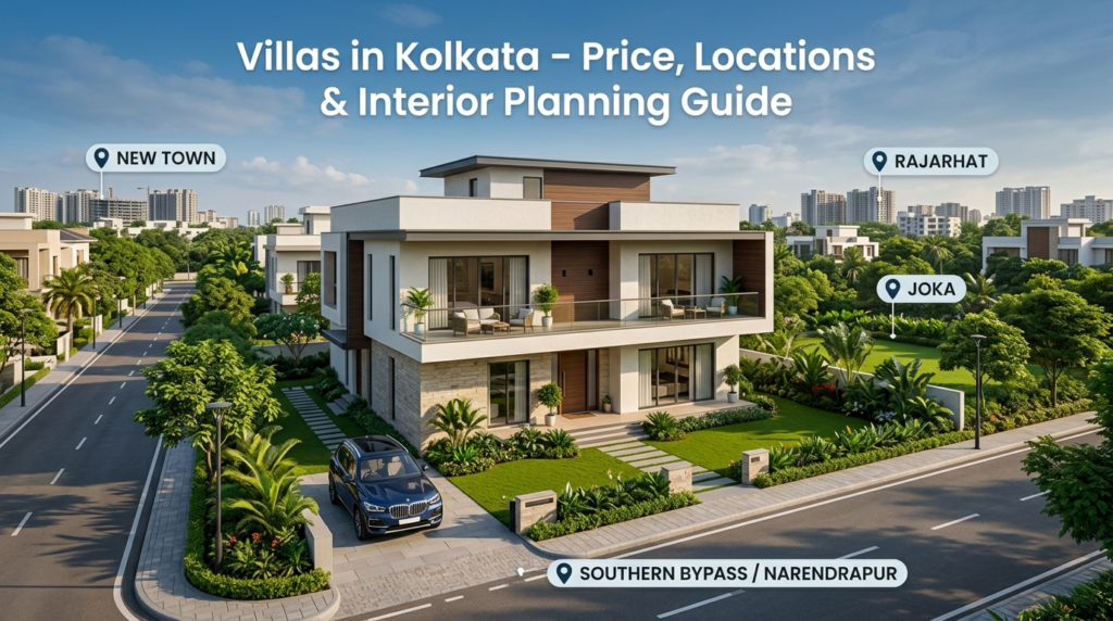Villas in Kolkata – Price, Best Locations & Luxury Living Guide for Homebuyers